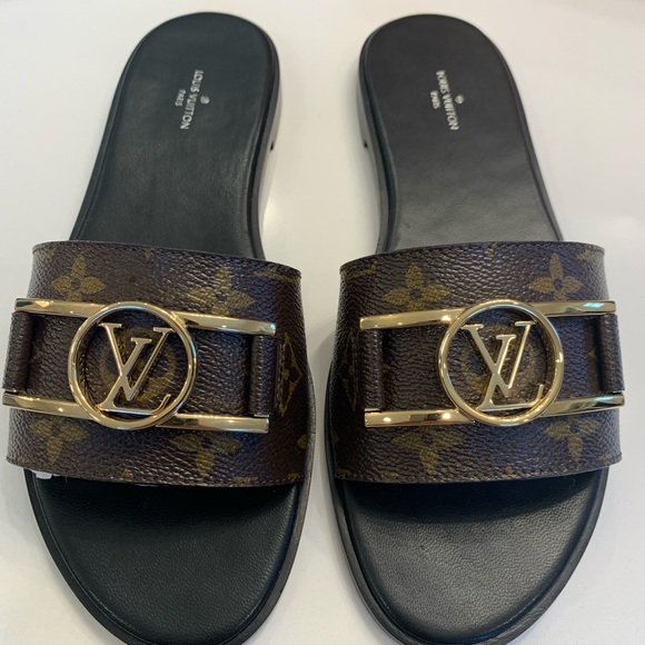 Louis Vuitton lock it flat mule - Picture 6 of 16